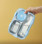 Pastel Lunchbox with 3 Compartments : For Kids and Teenagers - Image 5