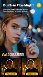 G62 - Mini Flip Camera | 26gm - Image 2