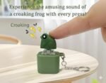 Frog Croaking Keychain - 2pcs Set