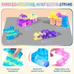 Big Gummy Blocks - 60pcs | Montessori, Sensory, Squishy and Stretchable - Image 5