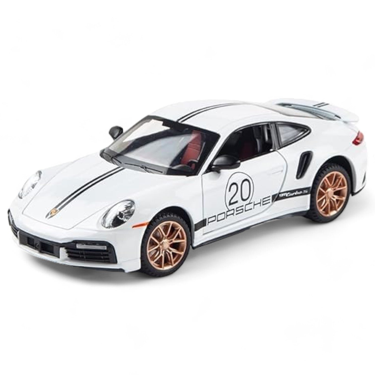 41mT8Ln1YgL-Photoroom.jpg Porsche 911 1:24 diecast scale model car collectible - Image 1