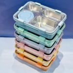 Pastel Lunchbox with 4 Compartments : Best for Adults and Teenagers - Image 2