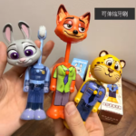 Zootopia - 3Pcs Baby Toothbrush Set