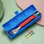 Building Blocks - Stainless Steel Spoon and Fork Set - Image 4