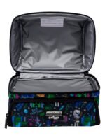 Smiggle x Minecraft Black - Double Decker Lunch Bag - Image 3
