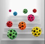 Moon Ball Bouncy Coral Ball Anti Stress Ball (Pack of 1 - Multicolor) - Image 5