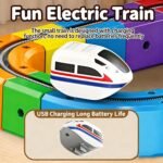 51pcs Electric Train - STEM Educational Flexible Race Track - Image 4