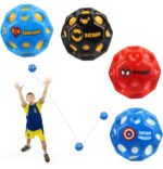 Moon Ball Bouncy Coral Ball Anti Stress Ball (Pack of 1 - Multicolor) - Image 2
