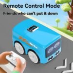 Magic Bus - Follow Line Car, Auto LED Expression Lights & 4 Play Modes - Image 2