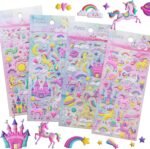Unicorn - 3D Decorative Foam Stickers