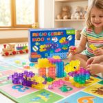 Big Gummy Blocks - 60pcs | Montessori, Sensory, Squishy and Stretchable