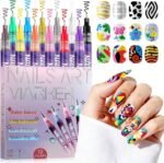 Nail Art Marker - 0.5mm | 12 colors
