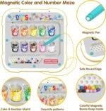 2-in-1 Magnetic Dot Drawing Board & Magnetic Maze for Kids - Image 3