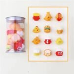 3D Burger Erasers - 12pcs - Image 3