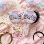 K-Pop Stylist Glitter Comb | 1pcs - Image 2